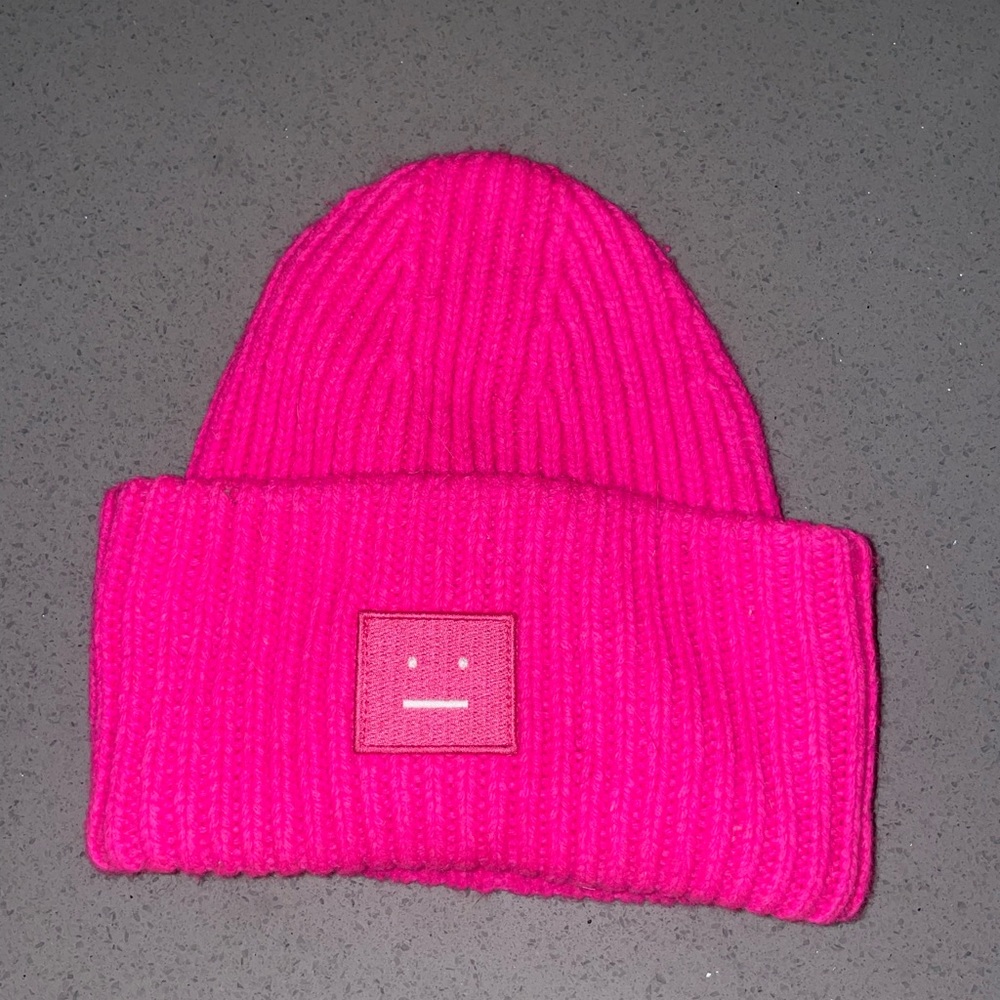 Acne Studios pink skully, oversized